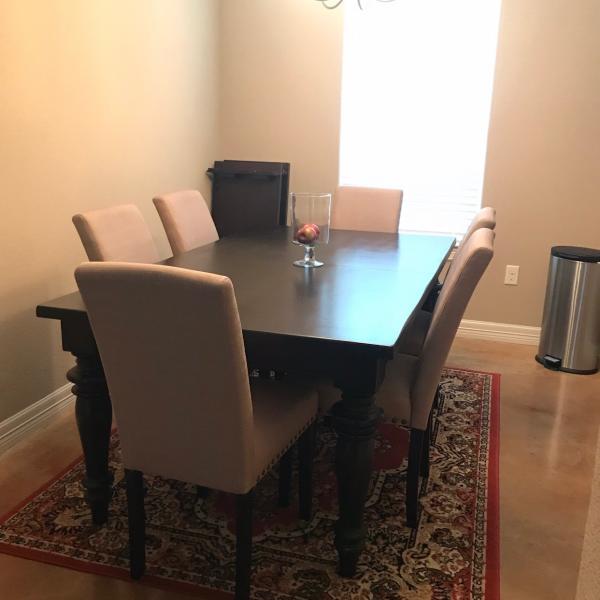 Photo of Dining Room Table and 6 Chairs