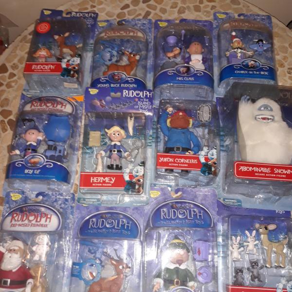 Rudolph the Red Nosed Reindeer Action Figures | snaplist