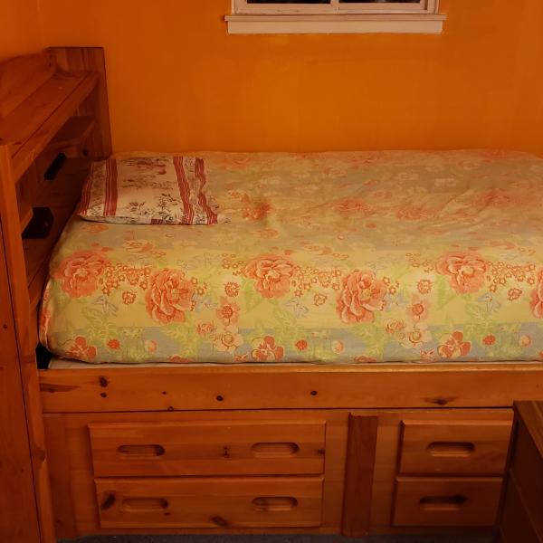 Photo of Bed set with storage drawers
