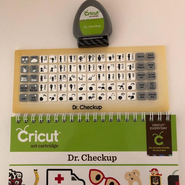 Photo of Dr. Checkup Cricut Cartridge-used