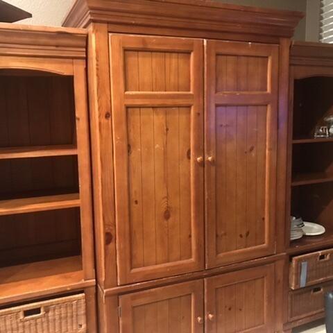 Photo of 2 Bookcase and Cabinet Set