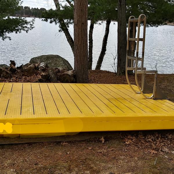 Photo of Yellow swim raft