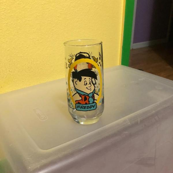 Photo of Freddy Flintstone Drinking Glass
