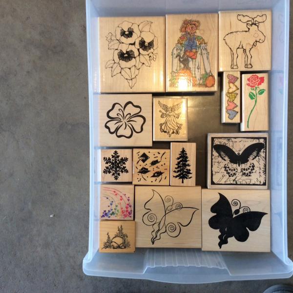 Photo of Crafts Rubber Stamps