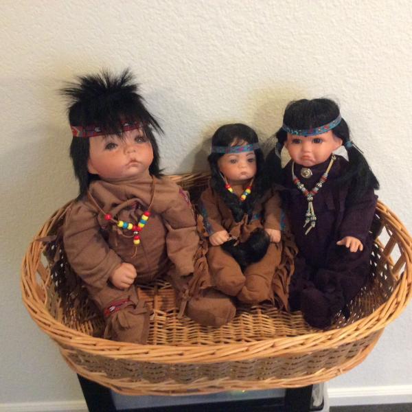Photo of Collectible Indian Dolls