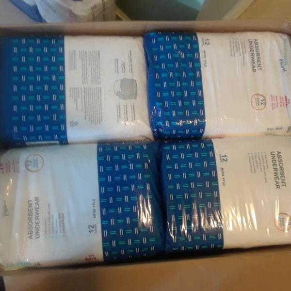 Photo of McKesson youth diapers M/L (65-85 lbs)