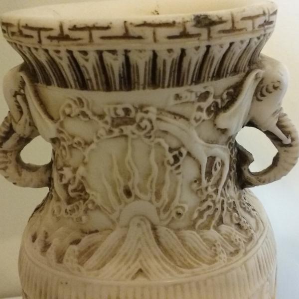 Photo of Vintage Asian Resein Vase