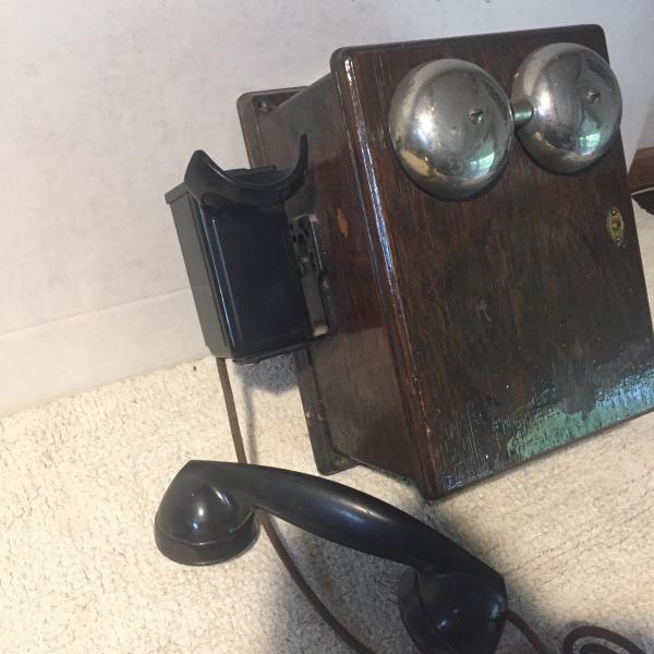 Photo of Vintage Bell Telephone Co. Hand Crank Phone