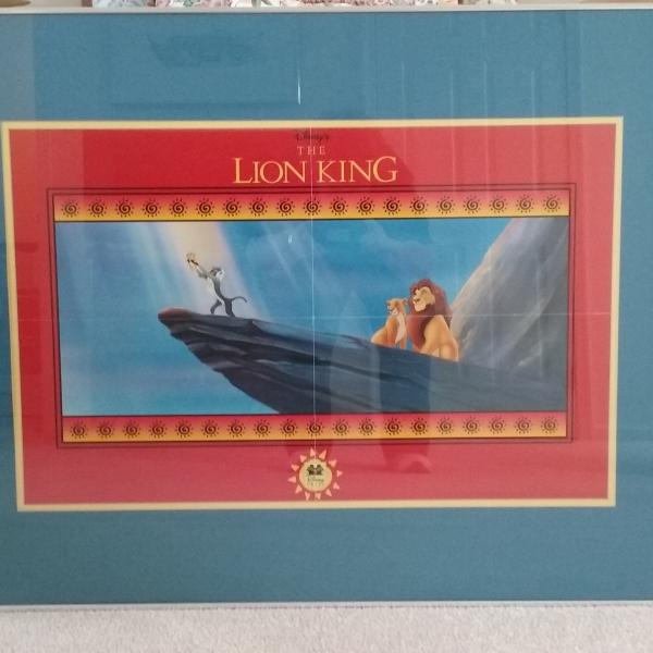 Photo of Framed "TheLion King" Poster