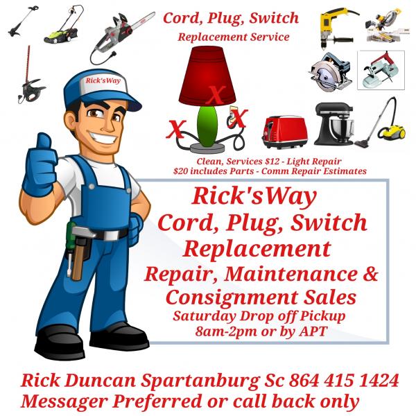 Photo of Tool, Vacuum, Small Appliances Repair Services and or Assessment Sale  