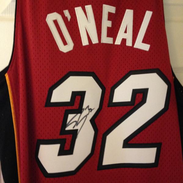Photo of ONeal Signed Jersey, Helmets, Underwater Camera, Dishes