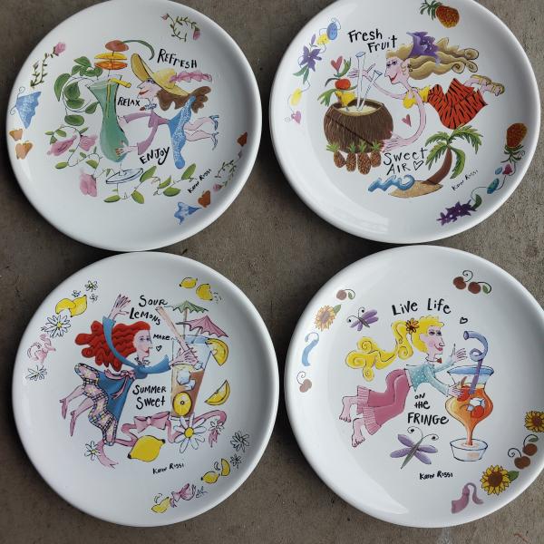 Photo of Karen Rossi plates
