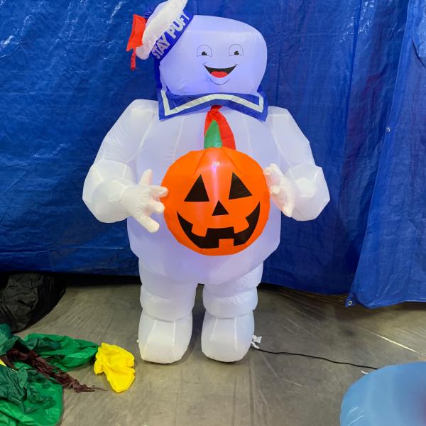 Photo of 5’ Stay Puft Ghostbusters Halloween Inflatable 