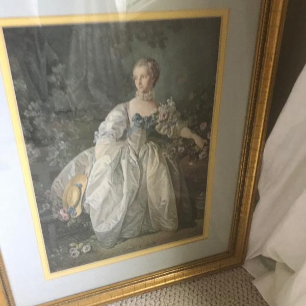 Photo of Vintage Framed French Lady