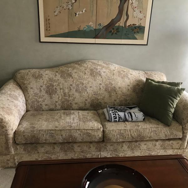Photo of Thomasville couch and loveseat