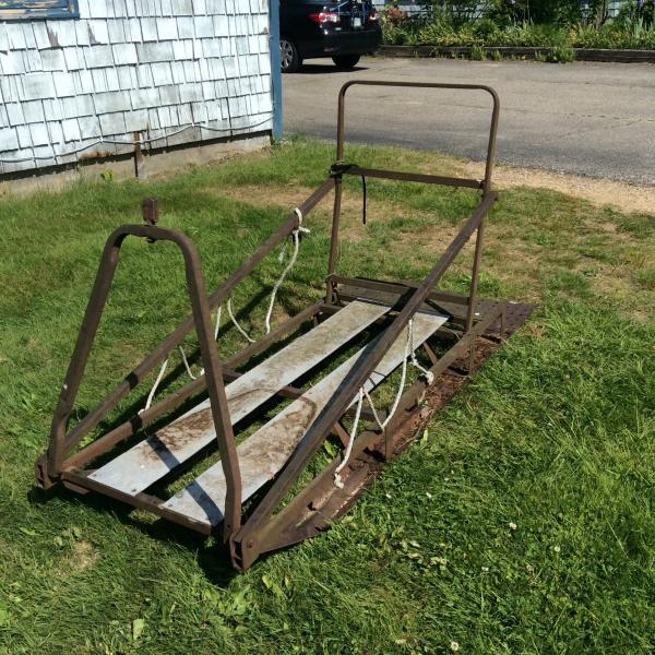 Photo of Snowmobile utility sled