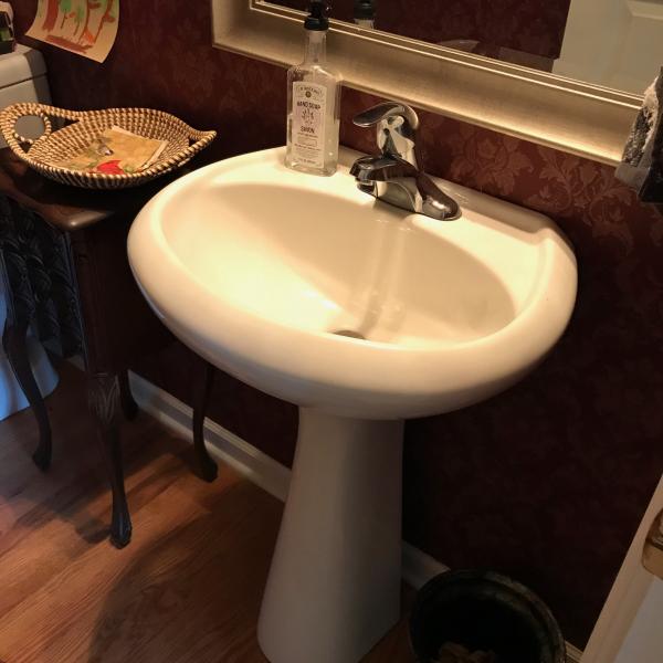 Photo of Pedestal Sink