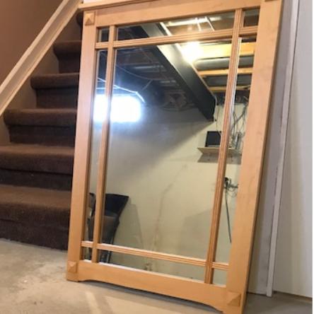 Photo of Solid Maple Mirror
