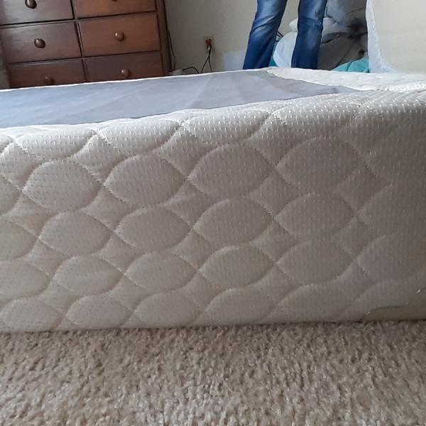 Queen size box spring must sell asap. snaplist