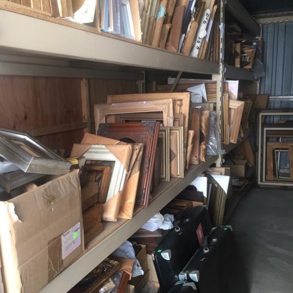Photo of Hundreds of new, unused picture frames 
