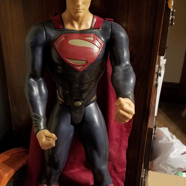 Photo of Superman action figure 31" high
