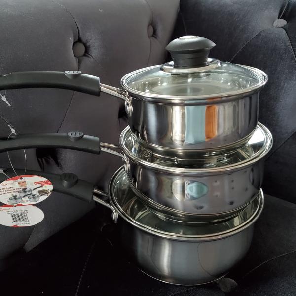 Photo of 6 pcs stainless steel pot set