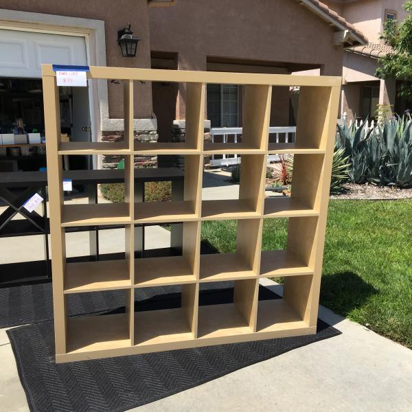 Photo of 4 x 4 cube book case