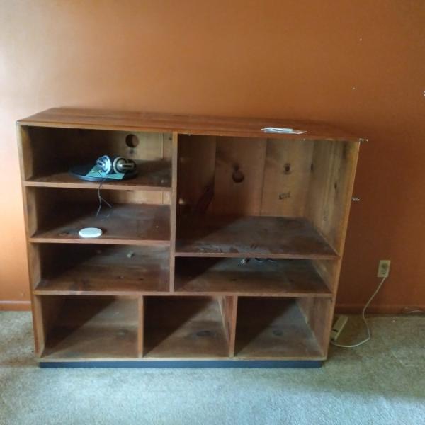 Photo of Heavy wood cabinet