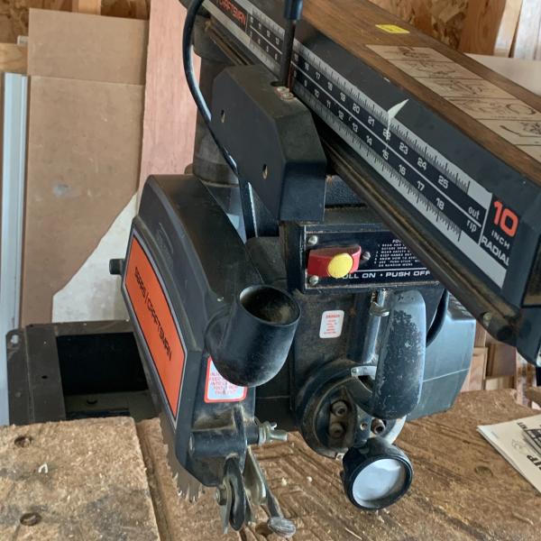 Craftsman radial arm saw snaplist