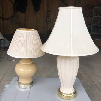Photo of Four table lamps