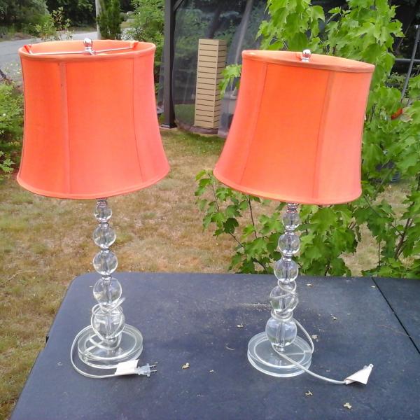 Photo of Two Deco Lamps ($20 for both)