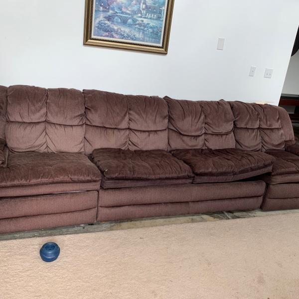 Photo of Sectional with let out bed