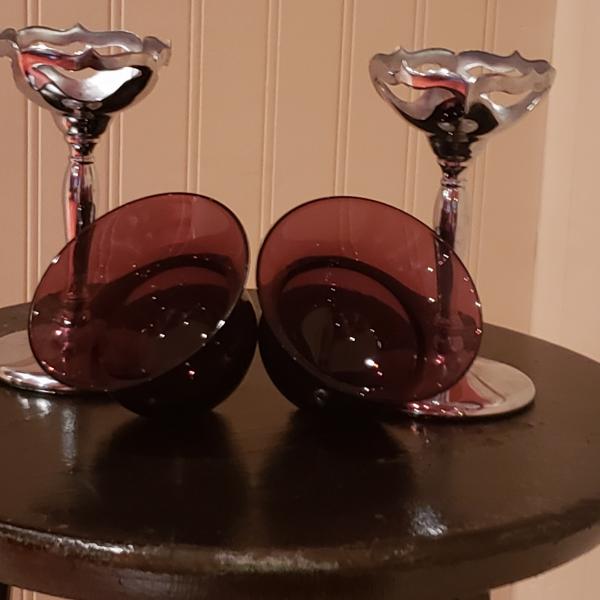 Photo of Vintage purple glasses
