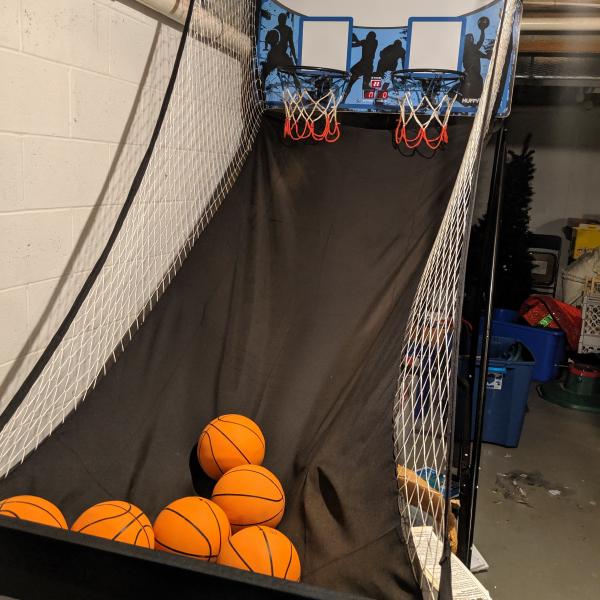 Photo of Double Shot Indoor Basketball Arcade Game