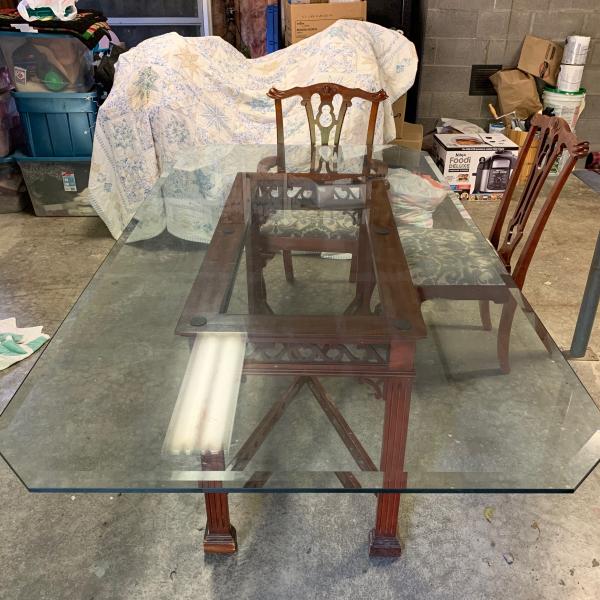 Photo of Glass table