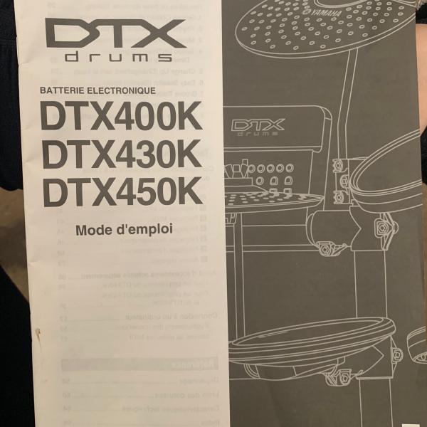 Photo of Yamaha DTX Electric Drums