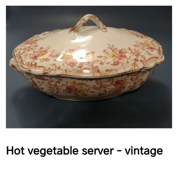Photo of hot vegetable server