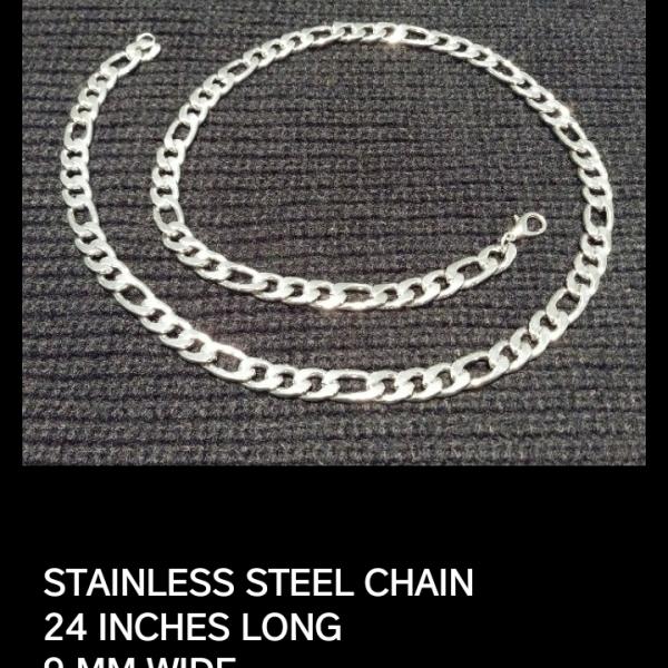 Photo of stainless steel chain 