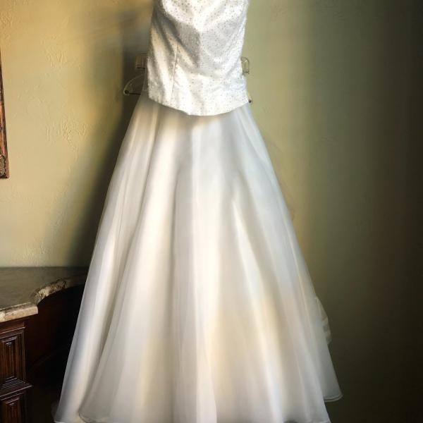 Photo of Mori Lee 2 Piece Wedding Gown