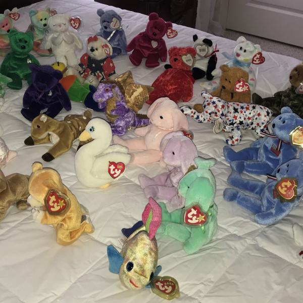 Photo of COLLECTION OF 35 BEANIE BABIES