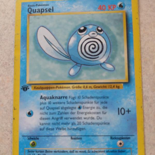 Photo of Pokemon POLIWAG/Quapsel 59/102 1st. Edition Base set(German)