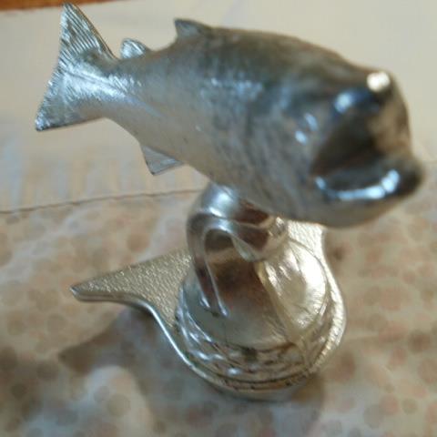 Photo of USED, SOLID STEEL, CHROME BOAT ORNAMENT