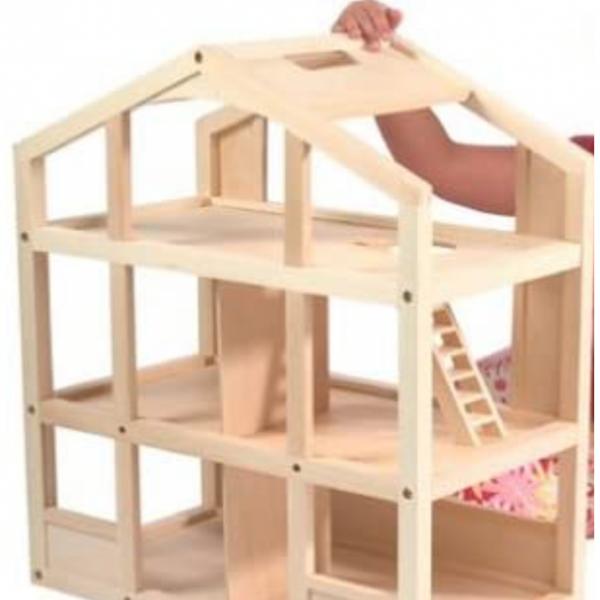 Photo of Wooden dollhouse 