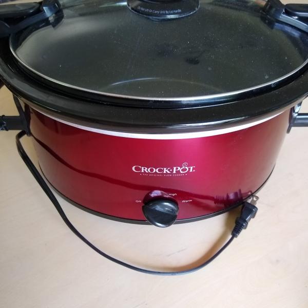 Photo of RED Crock Pot