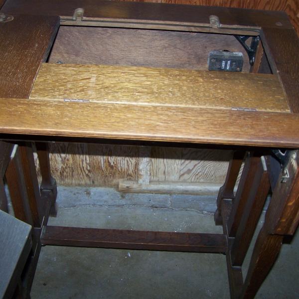 Photo of Wood Table/Cabinet