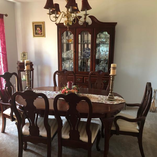 Photo of Eight piece dining room set