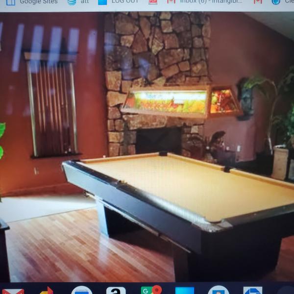 Photo of pool table