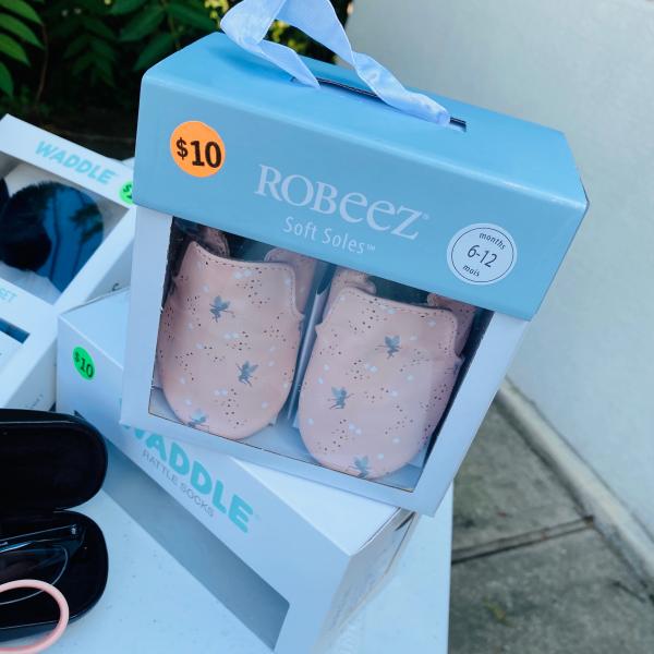 Photo of Robeez Infant Leather Shoes - Brand New!