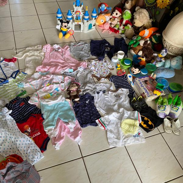 Photo of Baby Clothes, Toys, Learning Books, Disney DVD's