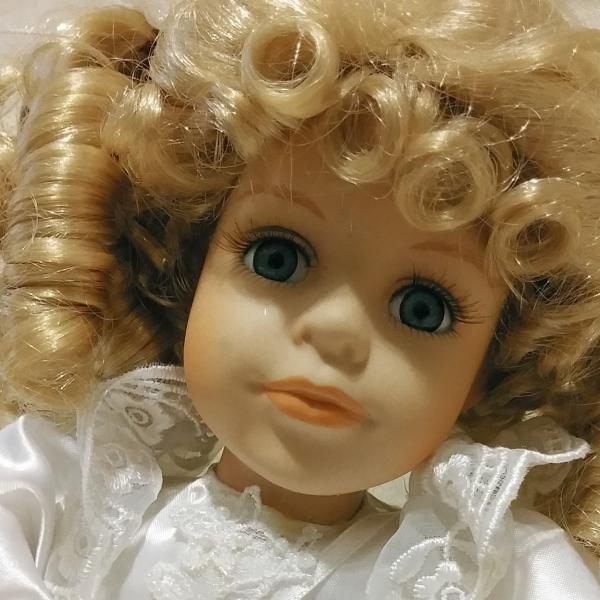Photo of Porcelain Doll -Dan Dee - musical - Collector's Choice - 8"